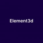 Создание сайта Element3d